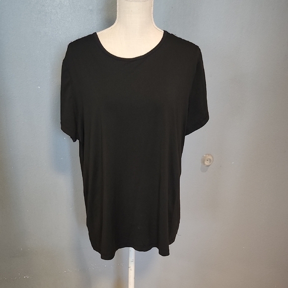 Danskin Now Tops - Danskin Now Semi Fit Mesh Drimode High Low Hem Scoop Neck Athletic Top